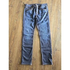 Rag & Bone Jeans 26 Dre Low Rise Slim Boyfriend Stretch Blue Dark Wash